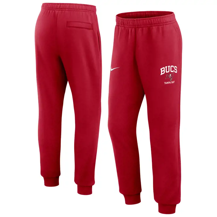Pantalon de jogging polaire NFL Nike Club Tampa Bay Buccaneers 24 ROUGE