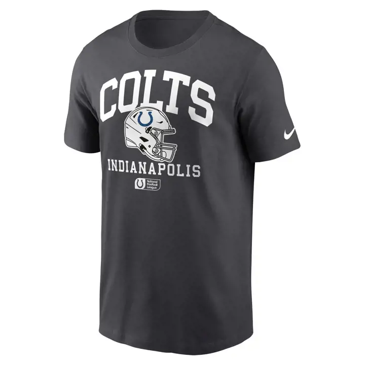 T-shirt Essentiel Casque NFL Nike Indianapolis Colts 24 ANTHRACI