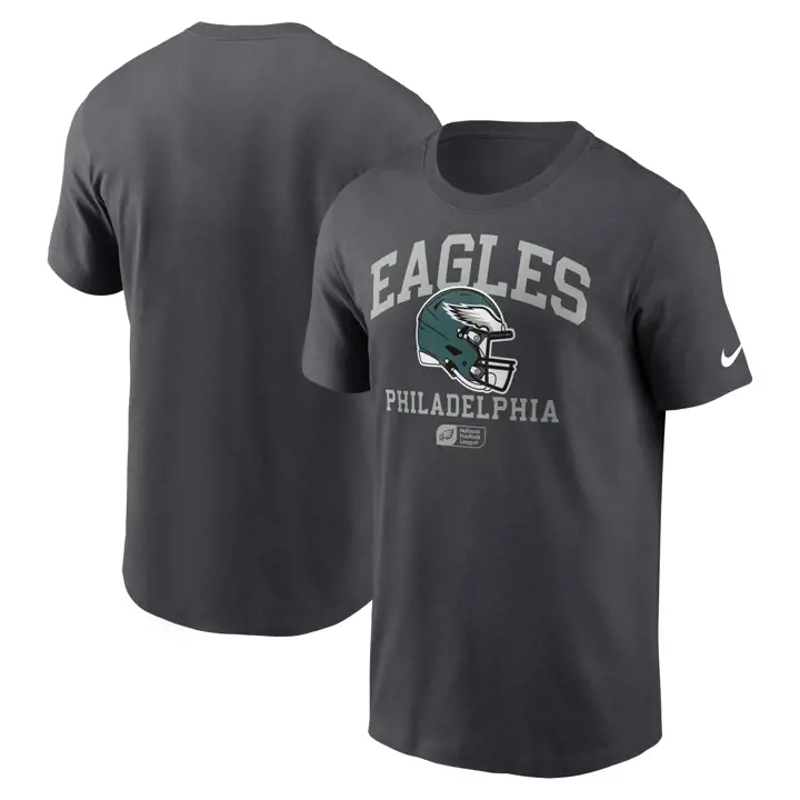 T-shirt essentiel à casque NFL Nike Philadelphia Eagles 24 ANTHRAC