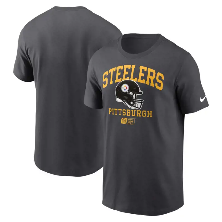 Pittsburgh Steelers NFL Nike Helmet Essential Tee 24 ANTHRAC