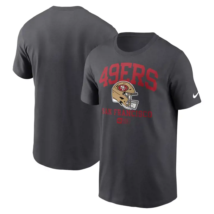 T-shirt essentiel casque NFL Nike San Francisco 49ers 24 ANTHRAC