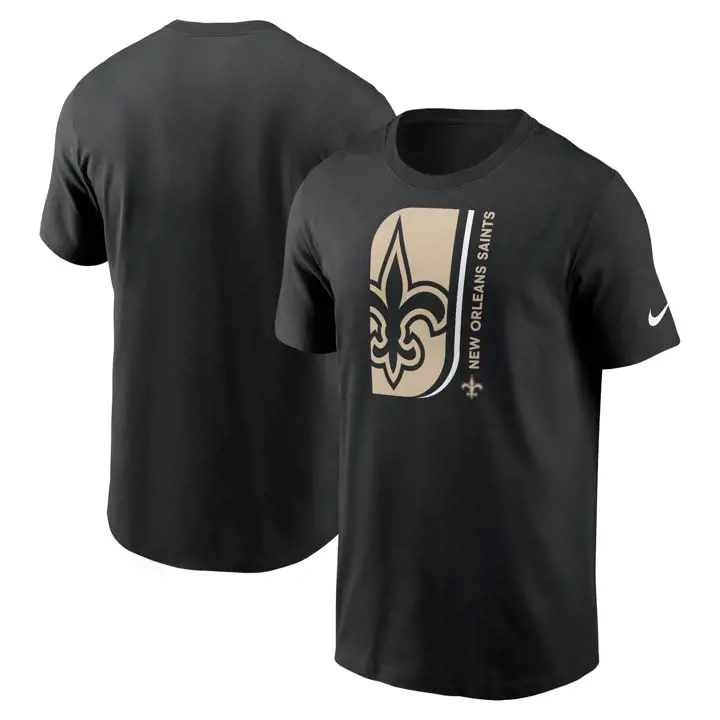 T-shirt essentiel Nike NFL Lockup New Orleans Saints 24 BLK