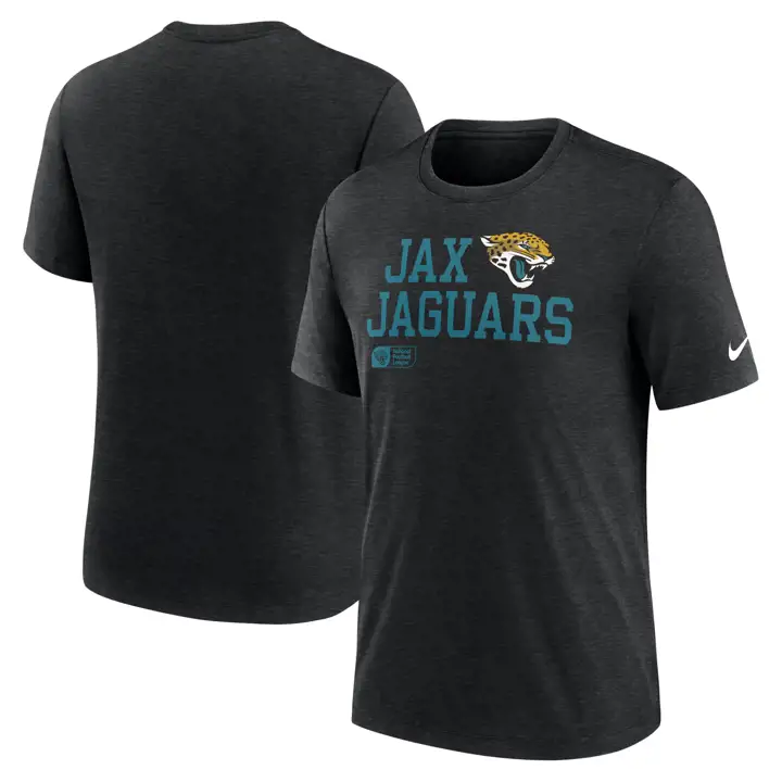 T-shirt Triblend Nike NFL Lockup Jacksonville Jaguars 24 BLK
