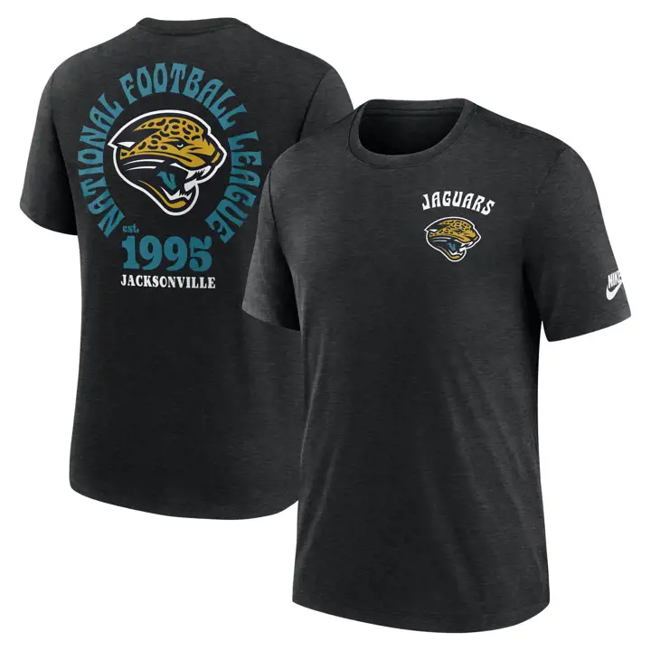 T-shirt tricolore Jacksonville Jaguars NFL Nike Rewind Helmet 24