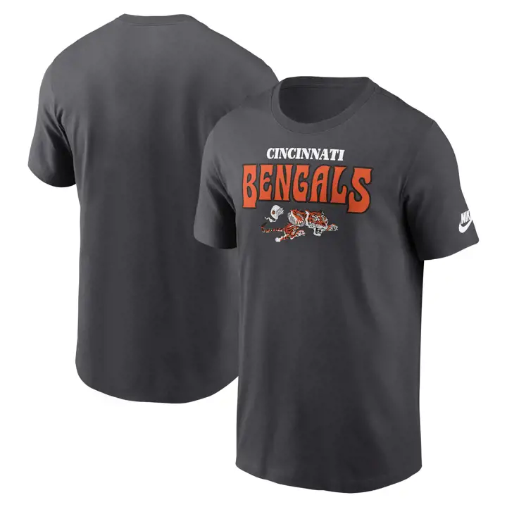 T-shirt essentiel Rewind Stack NFL Nike des Bengals de Cincinnati 24 AN