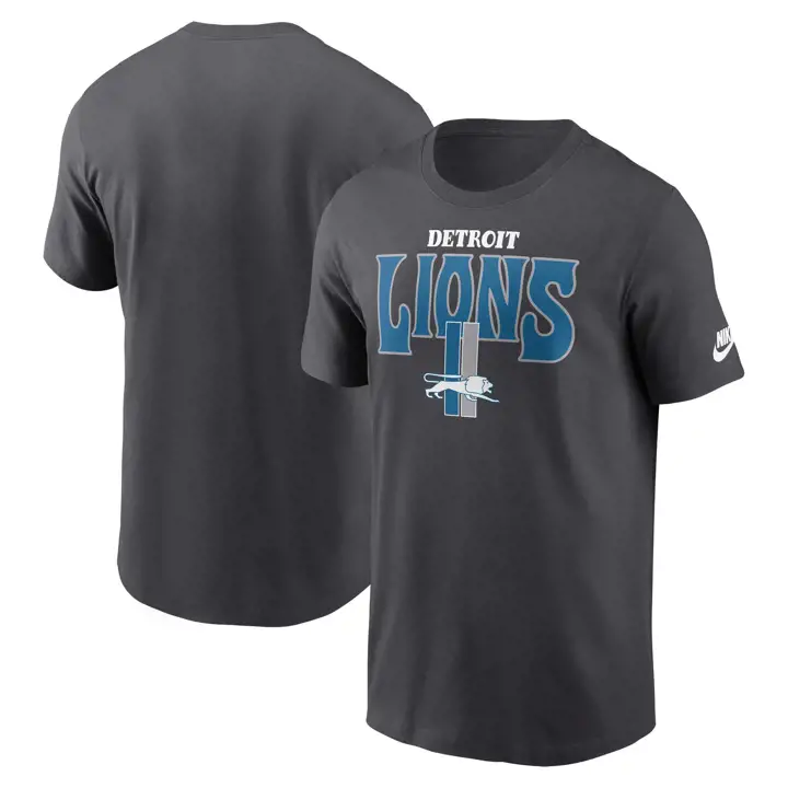 T-shirt essentiel Rewind Stack NFL Nike Detroit Lions 24 ANTHRAC