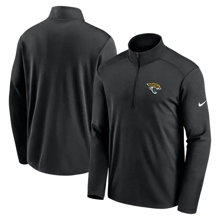 Jacksonville Jaguars NFL Nike Franchise 1/4 Zip 24 BLK
