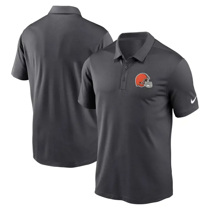 Polo Nike NFL Franchise Cleveland Browns 24 ANTHRACITE