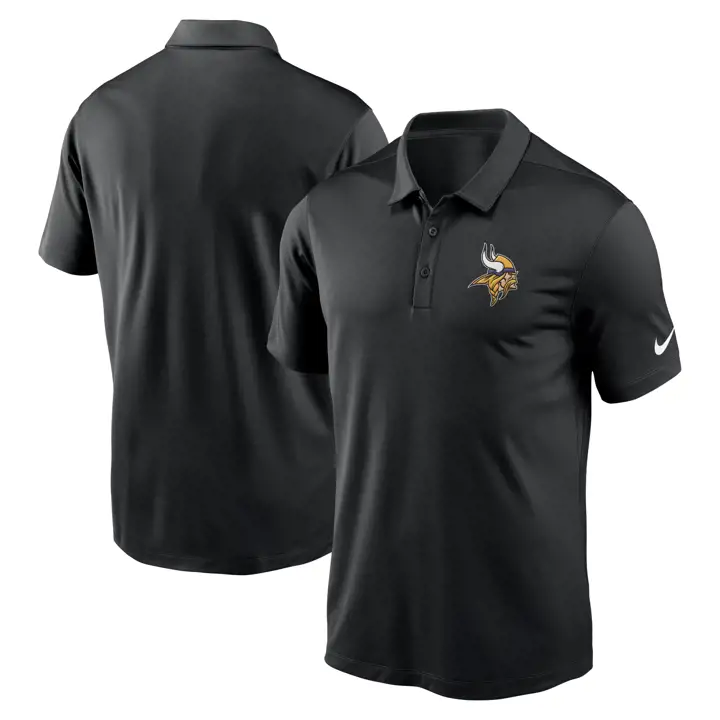 Polo NFL Nike Minnesota Vikings Franchise 24 BLK