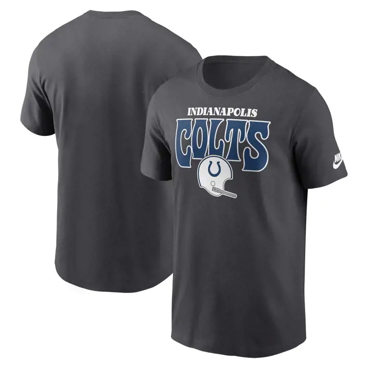 T-shirt essentiel Rewind Stack NFL des Indianapolis Colts par Nike 24 AN