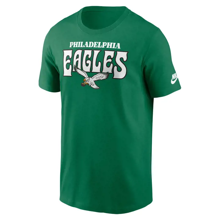 T-shirt Philadelphia Eagles NFL Nike Rewind Stack Essential 24 G