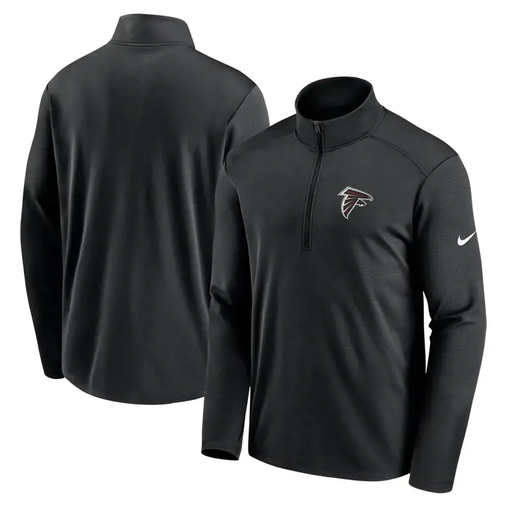 Atlanta Falcons NFL Nike Franchise 1/4 Zip 24 BLK