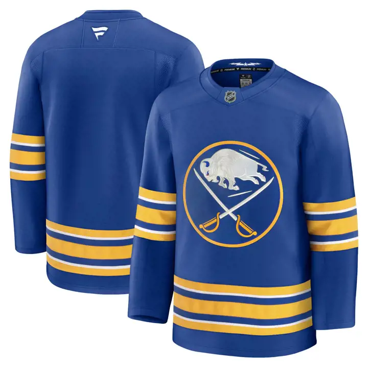 Maillot authentique NHL de l'équipe des Sabres de Buffalo BLEU