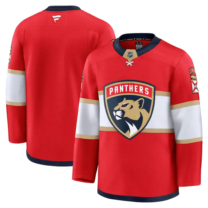 Maillot Premium NHL des Florida Panthers ROUGE