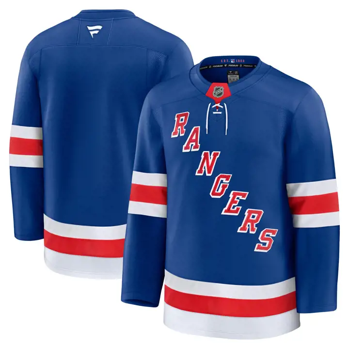 Maillot officiel des Rangers de New York LNH BLEU