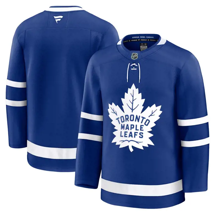 Maillot Premium NHL des Maple Leafs de Toronto BLEU