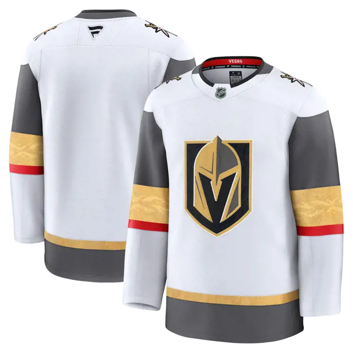 Maillot d'équipe premium LNH Vegas Golden Knights BLANC