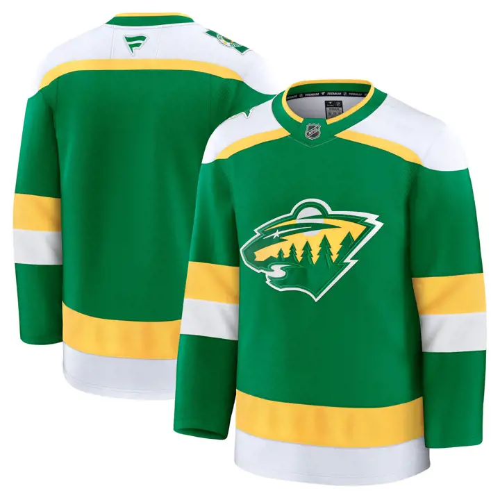 Maillot alternatif NHL Minnesota Wild Premium GRN