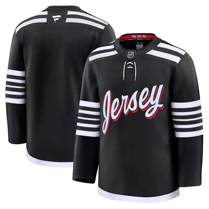 Maillot Alternatif Premium NHL des Devils du New Jersey NOIR