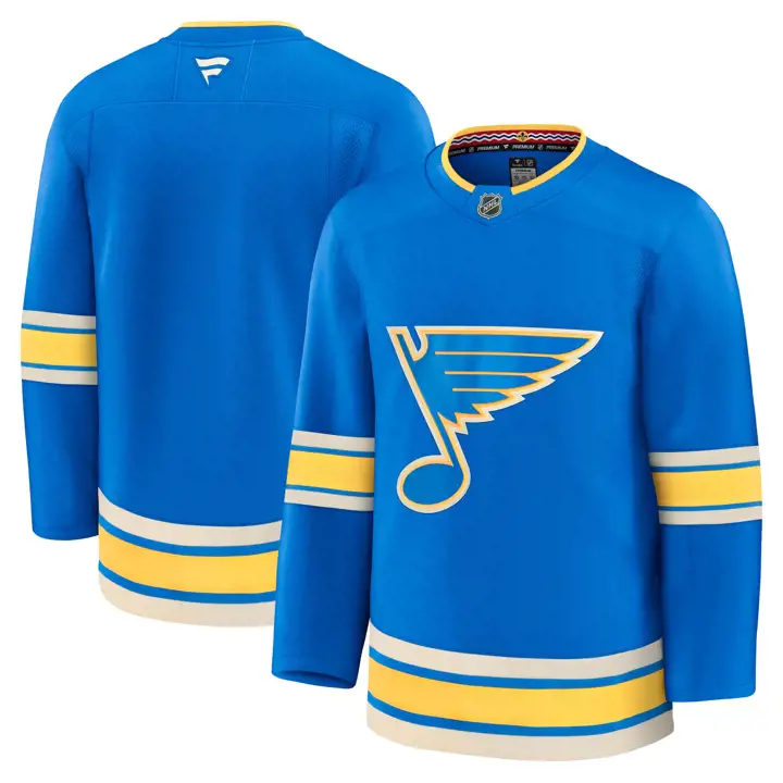 Maillot Alternatif Premium LNH des Blues de St. Louis BLANC