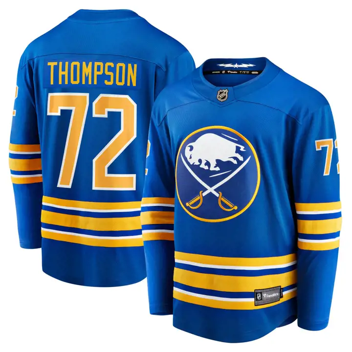 Maillot joueur Buffalo Sabres NHL Breakaway Tage Thompson BLU