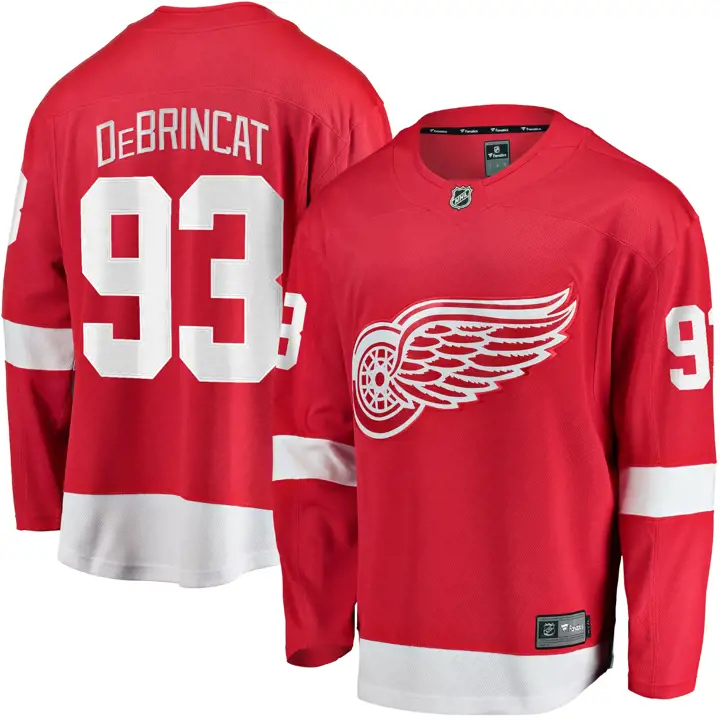 Maillot de joueur NHL Breakaway des Red Wings de Détroit Alex DeBrincat