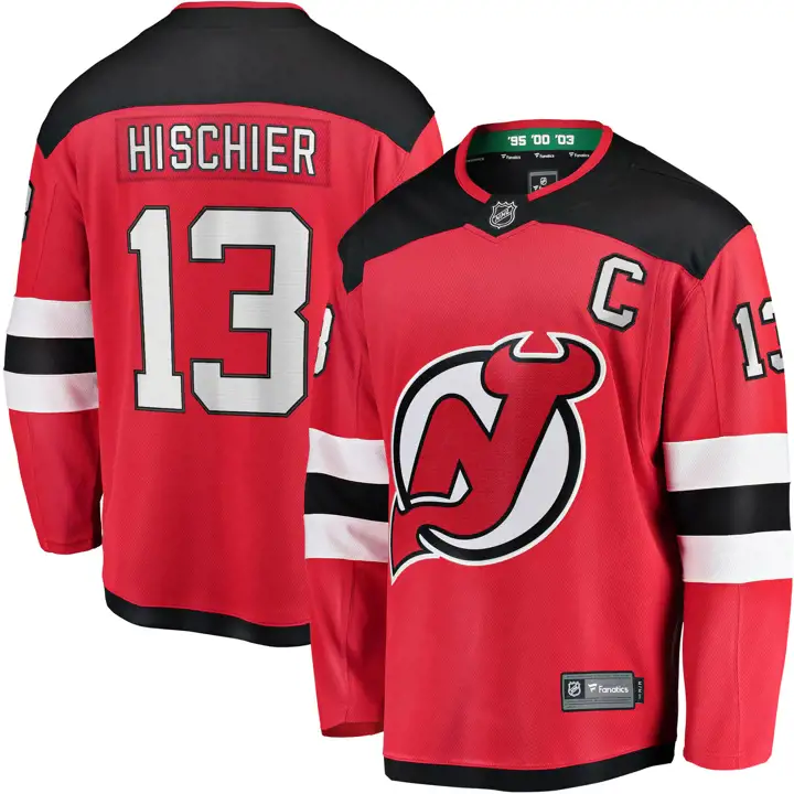 Maillot de joueur NHL Breakaway des Devils du New Jersey - Nico Hischier