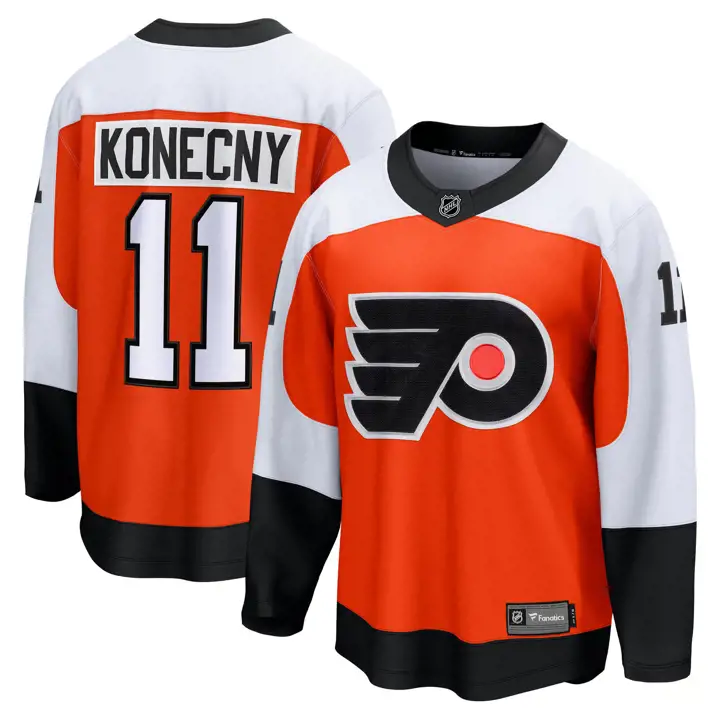 Maillot de joueur NHL Philadelphia Flyers Breakaway Travis Konecny