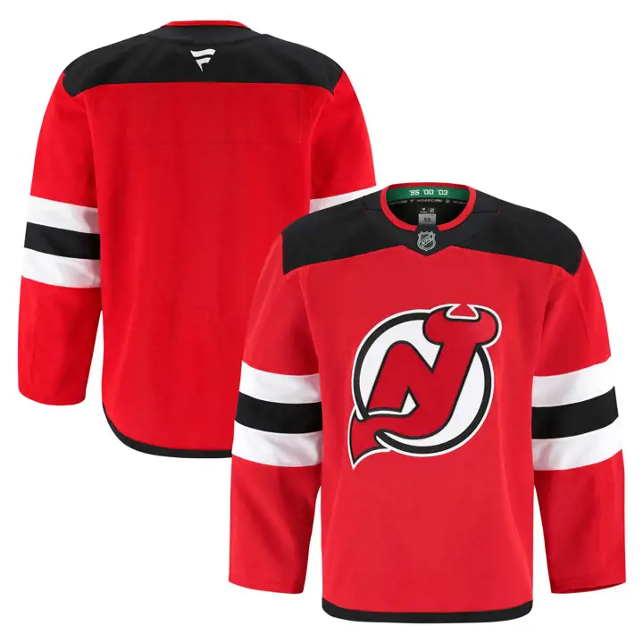 Maillot authentique New Jersey Devils NHL Pro sur glace Rouge
