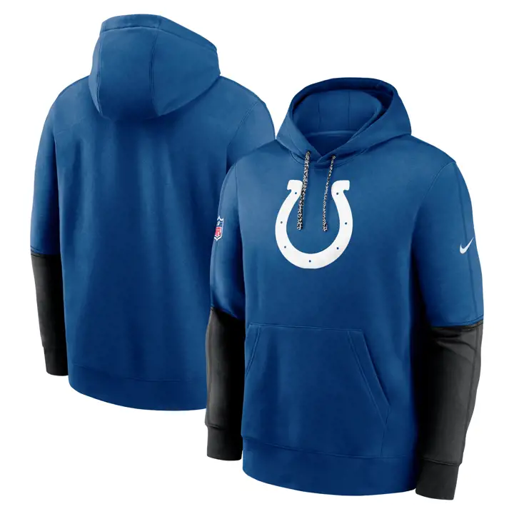 Indianapolis Colts NFL Nike Sweat à Capuche d'Équipe Club 24 BLEU