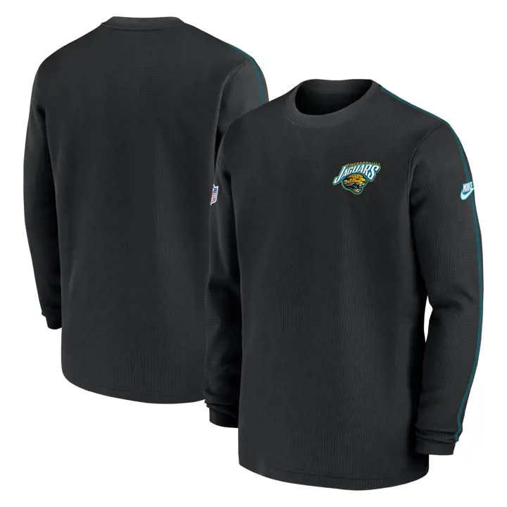 Haut à manches longues NFL Nike Coach alternatif Jacksonville Jaguars 24 - Noir