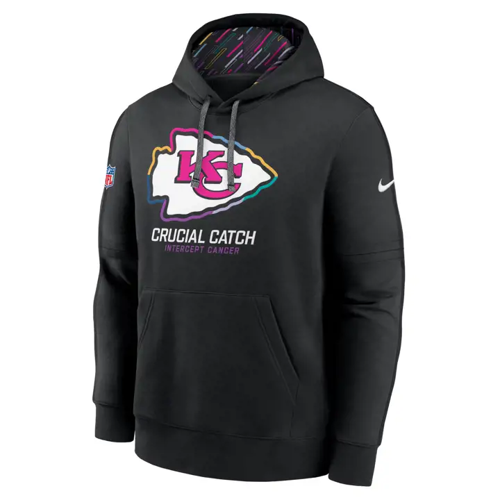 Kansas City Chiefs NFL Nike Crucial Catch Hood 24 BLK