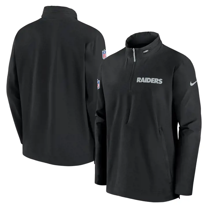 Veste légère NFL Nike Coaches Las Vegas Raiders 24 BLK
