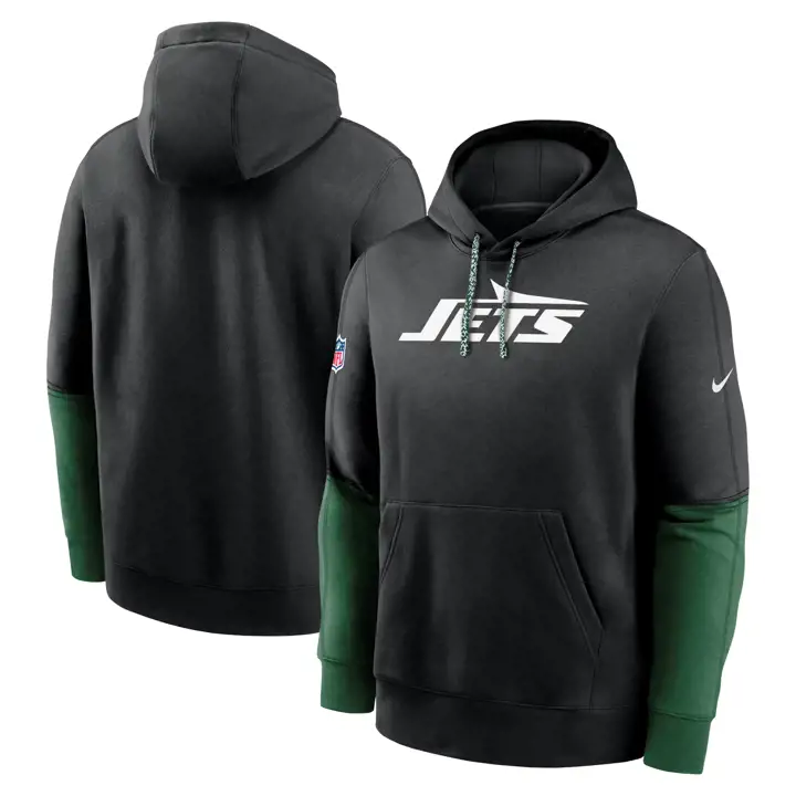 New York Jets NFL Nike Team Issue Club Hood 24 BLK