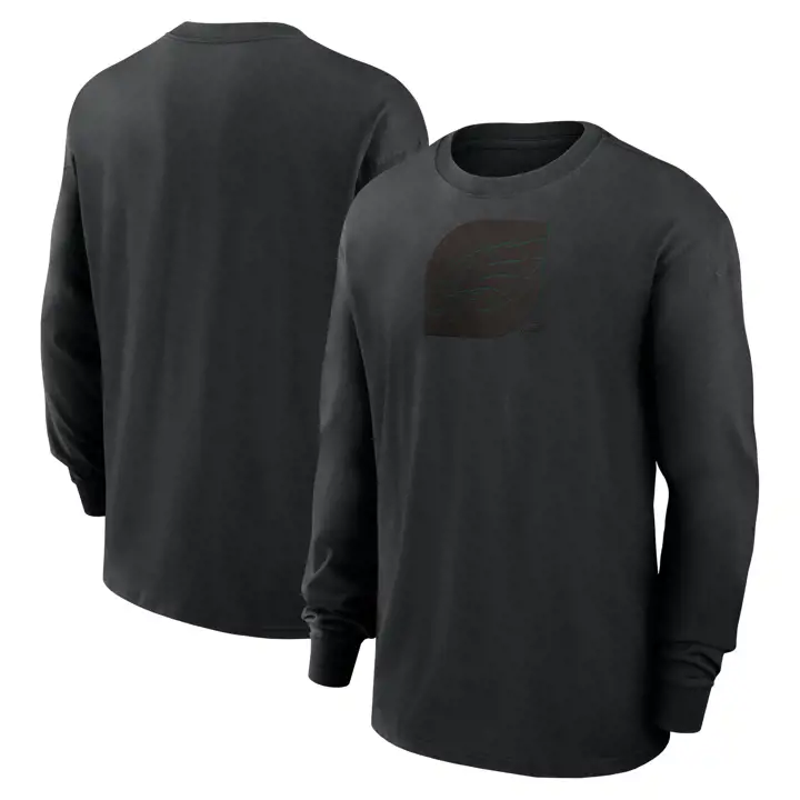 T-shirt à manches longues NFL Nike Edge Max LS Philadelphia Eagles 24 noir