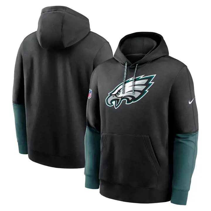 Philadelphia Eagles NFL Nike Club Hoodie Officiel 24 BLK