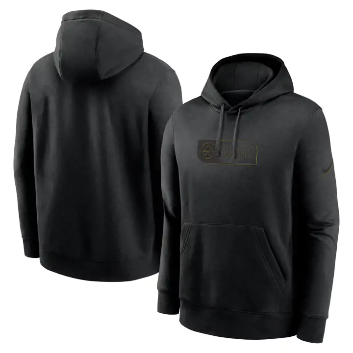 Pittsburgh Steelers NFL Nike Edge Lockup Hood 24 BLK