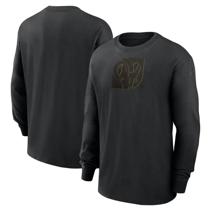 Los Angeles Rams NFL Nike Edge Max LS Tee 24 BLK