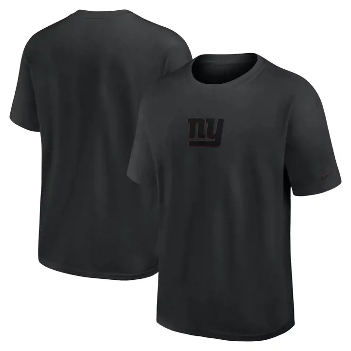 T-shirt Nike NFL Edge Max manches courtes Giants de New York 24 noir