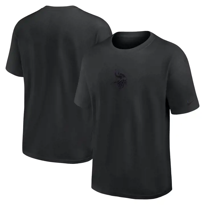 T-shirt Nike NFL Minnesota Vikings Edge Max Manches Courtes 24 BLK