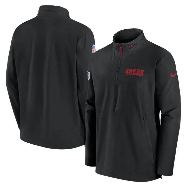 Veste légère Nike NFL San Francisco 49ers Coach 24 BLK