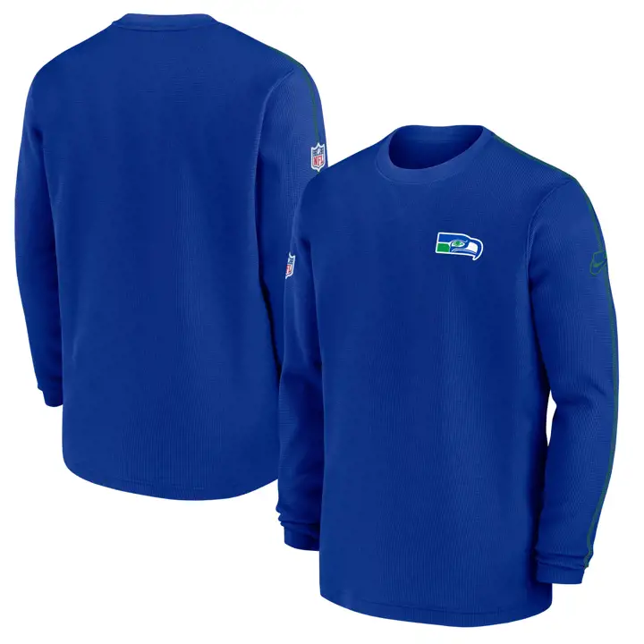 Haut à manches longues Seattle Seahawks NFL Nike Coach Alt 24 RBL