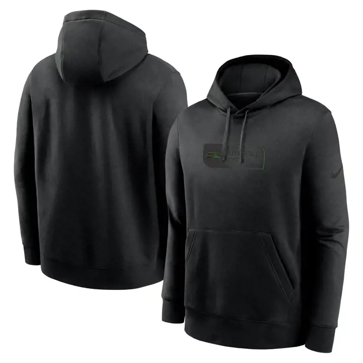 Seattle Seahawks NFL Nike Edge Lockup Hood 24 BLK