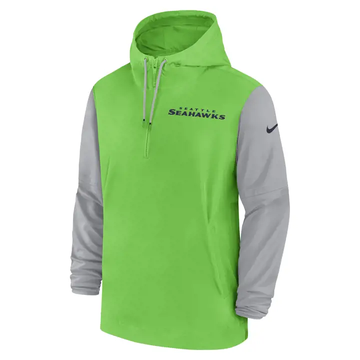 Veste d'avant-match Nike NFL Seattle Seahawks Joueur 24 GRN