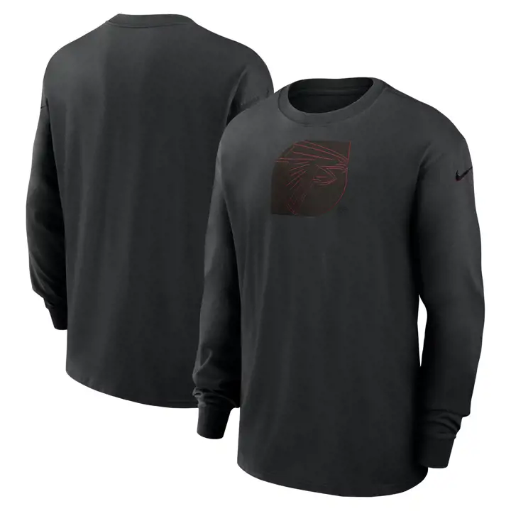T-shirt à manches longues NFL Nike Edge Max Atlanta Falcons 24 BLK