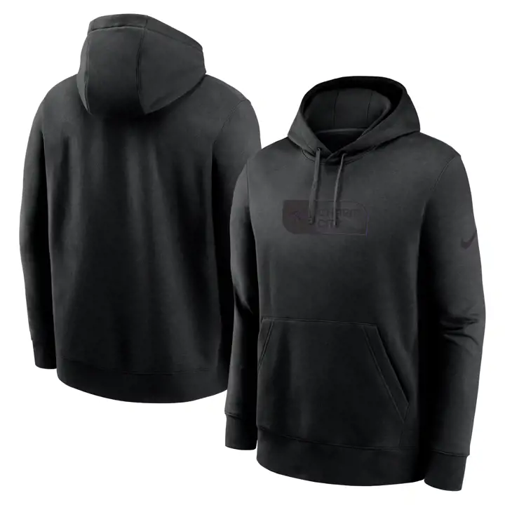Baltimore Ravens NFL Nike Edge Lockup Hood 24 BLK