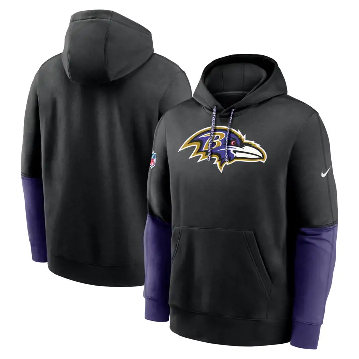 Baltimore Ravens NFL Nike Team Issue Club Hood 24 BLK