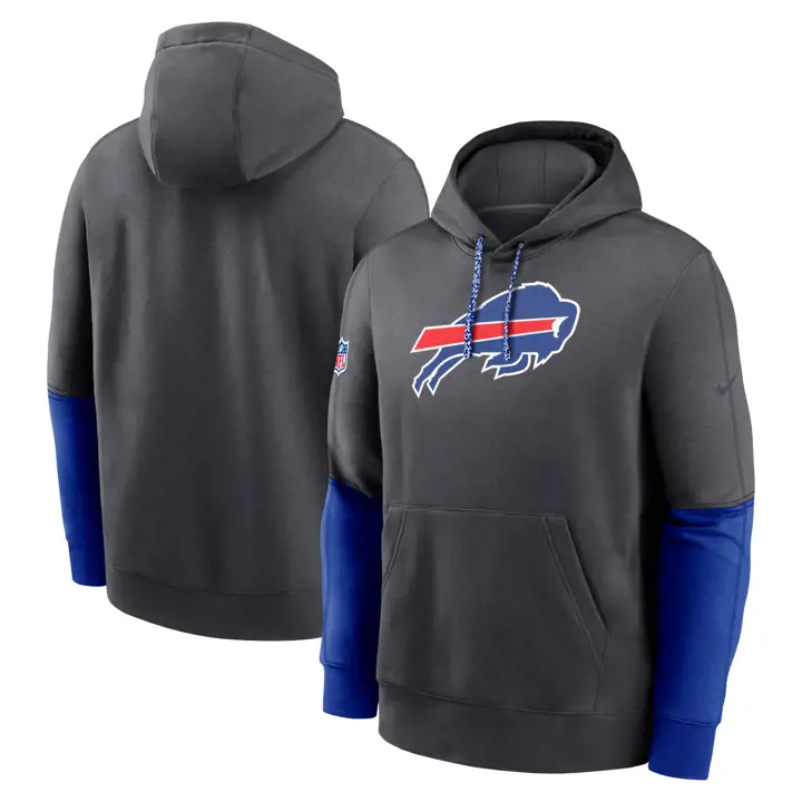Buffalo Bills NFL Nike Team Issue Club Hood 24 ANTHRACITE