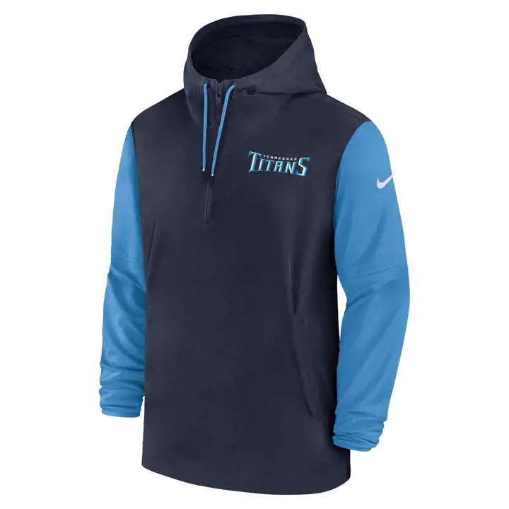Veste d'avant-match Nike NFL Tennessee Titans 24 MARINE