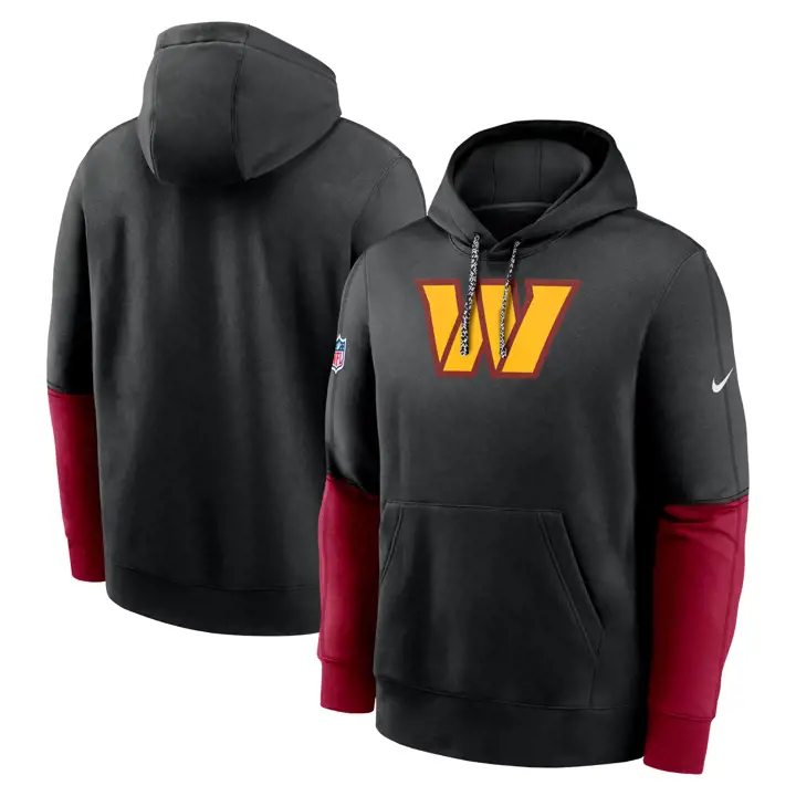 Washington Commanders NFL Nike Team Issue Club Hood 24 BLK